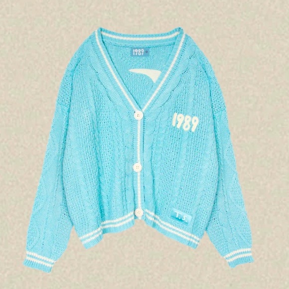 1989 Taylor's Version Cardigan NWT XL/2XL - Picture 1 of 8